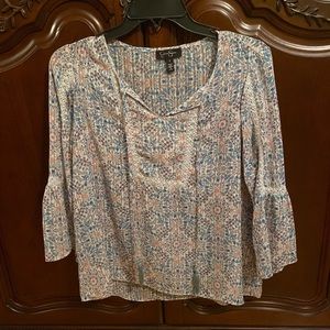 Paisley print blouse